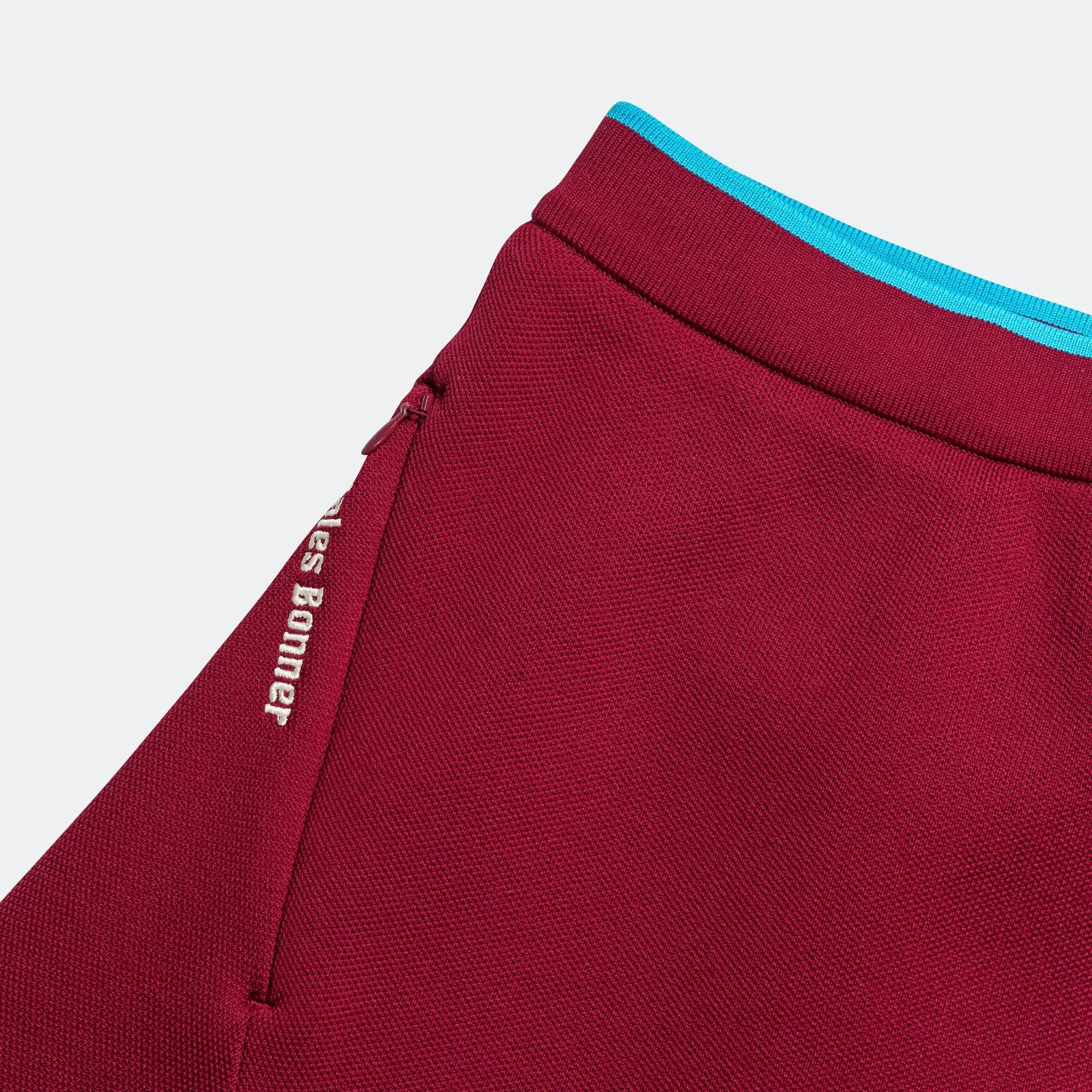 Adidas Damenbekleidung Strickrock x Wales Bonner - Kernburgunder