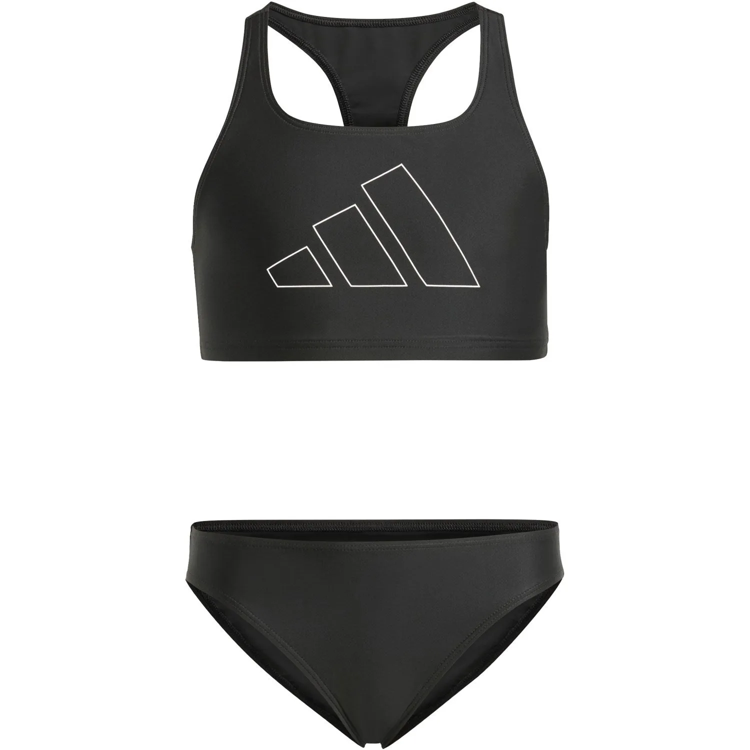 adidas Originals Bikini Big Bars in Schwarz/Weiß