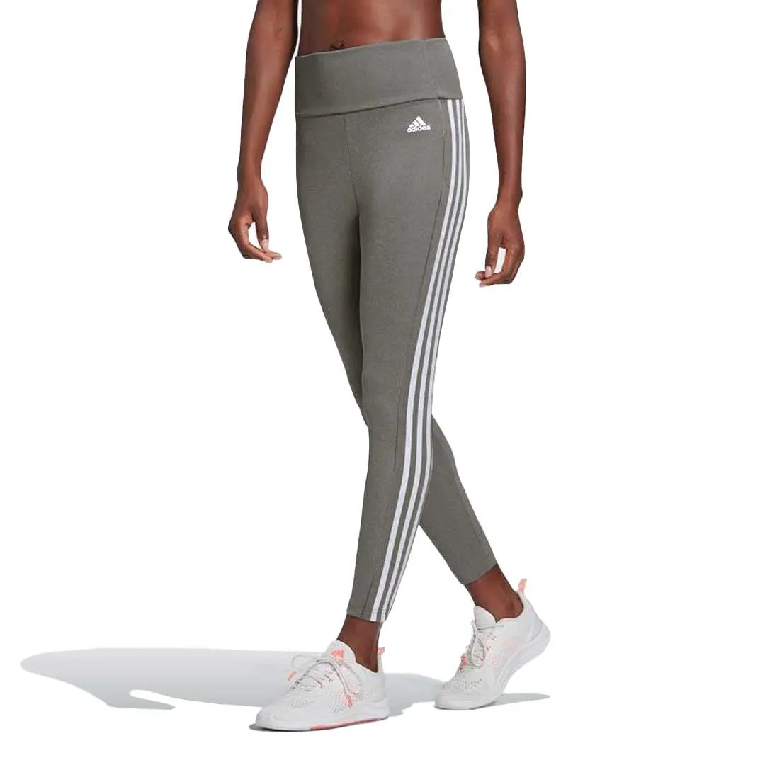 adidas - Damen Designed to Move High-Rise 3-Streifen 7/8 Sport-Leggings (GL4043)