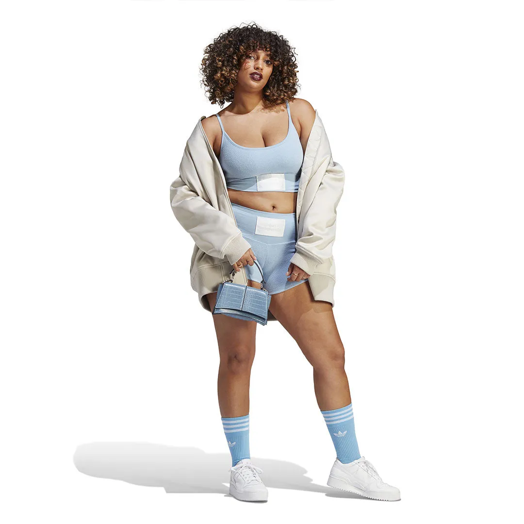 adidas - Damen High-Waist Handtuch-Radlerhose (IC8530)