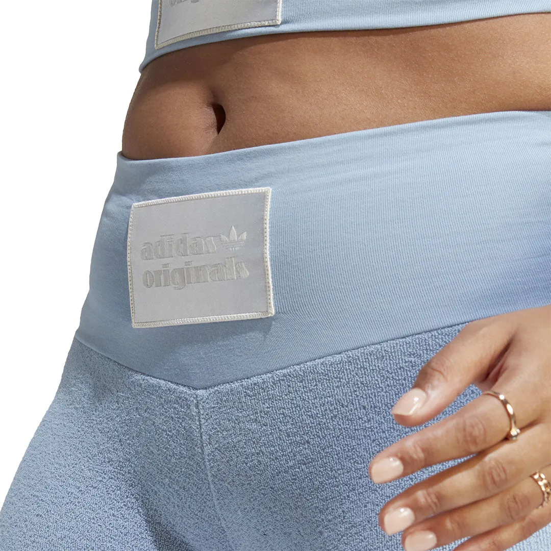 adidas - Damen High-Waist Handtuch-Radlerhose (IC8530)