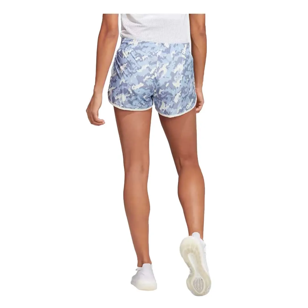 adidas - Damen Marathon 20 Camo Laufshorts 4 Zoll (HR9972-4IN)