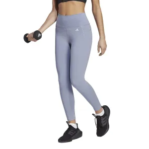 ADIDAS DAMEN OPTIME STASH TASCHE HIGH-WAISTED 7/8 VIOLETT TIGHTS