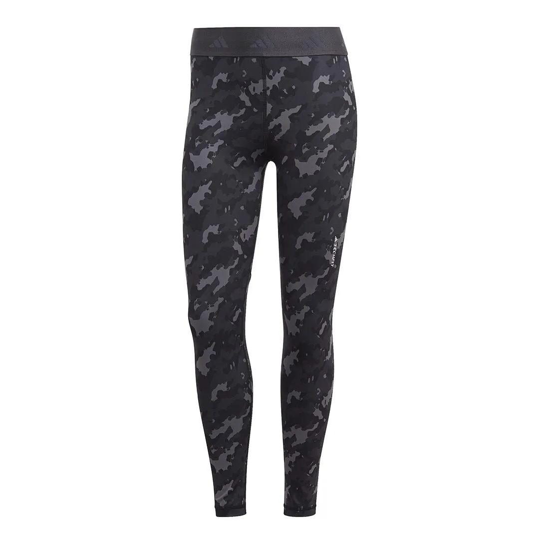 adidas - Damen Techfit Camo 7/8 Leggings (HS7416)