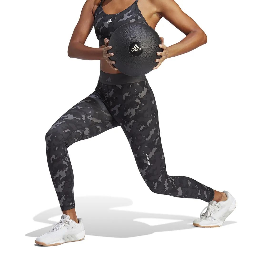 adidas - Damen Techfit Camo 7/8 Leggings (HS7416)