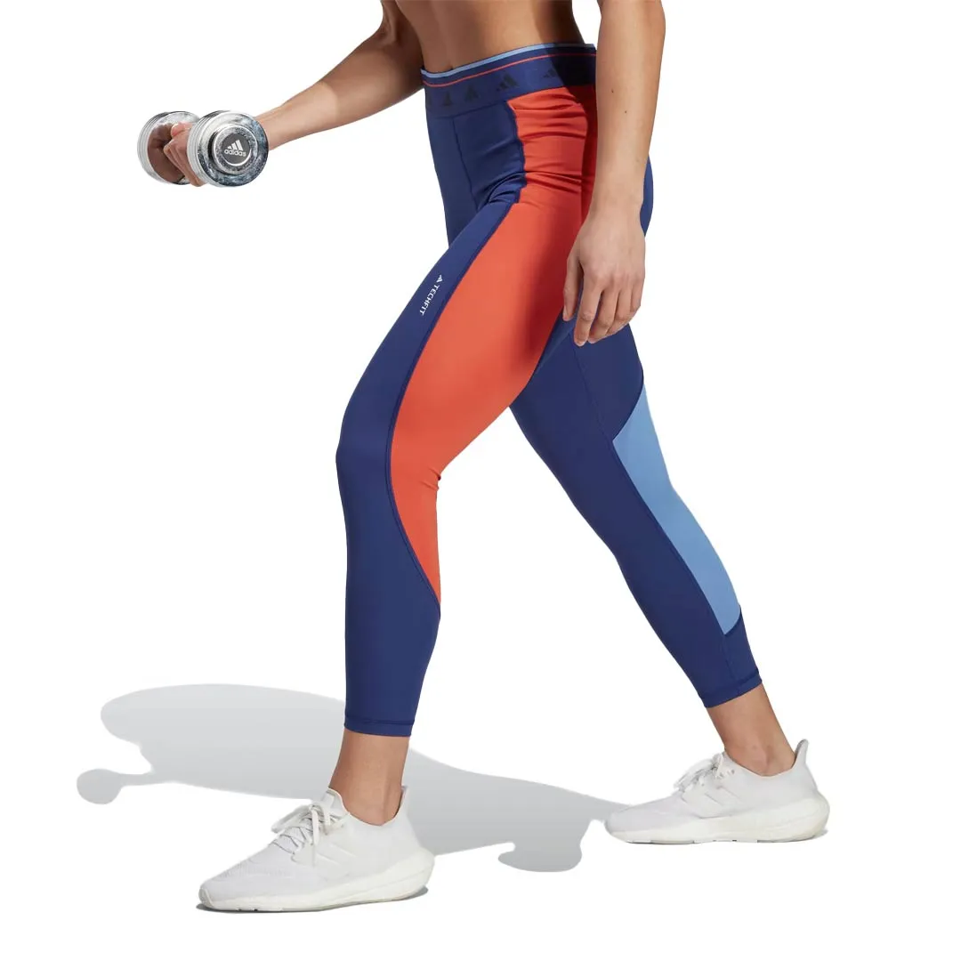 adidas - Damen Techfit Colorblock 7/8 Leggings (IQ3432)