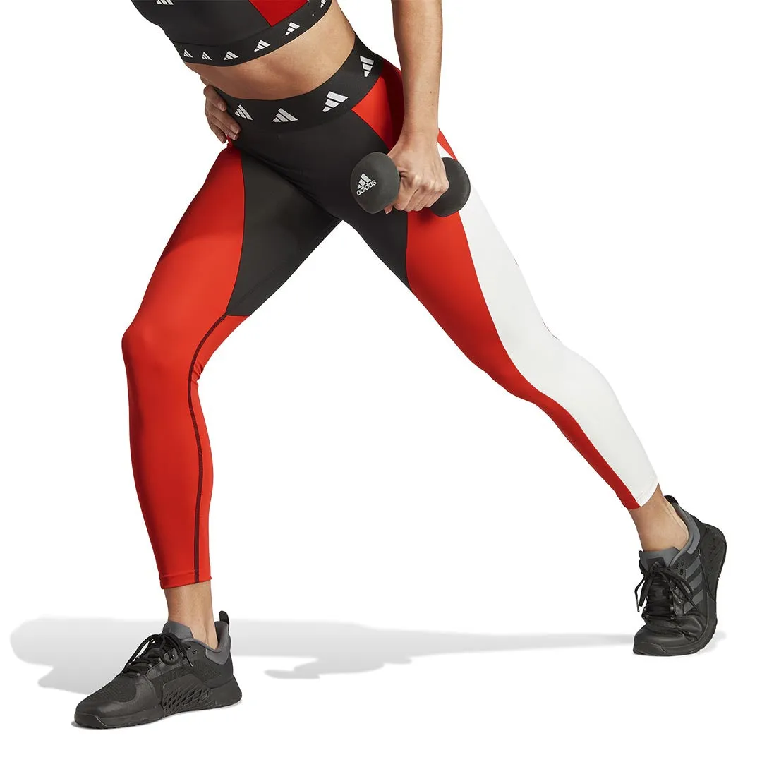 adidas - Damen Techfit Colourblock 7/8 Leggings (IK6155)