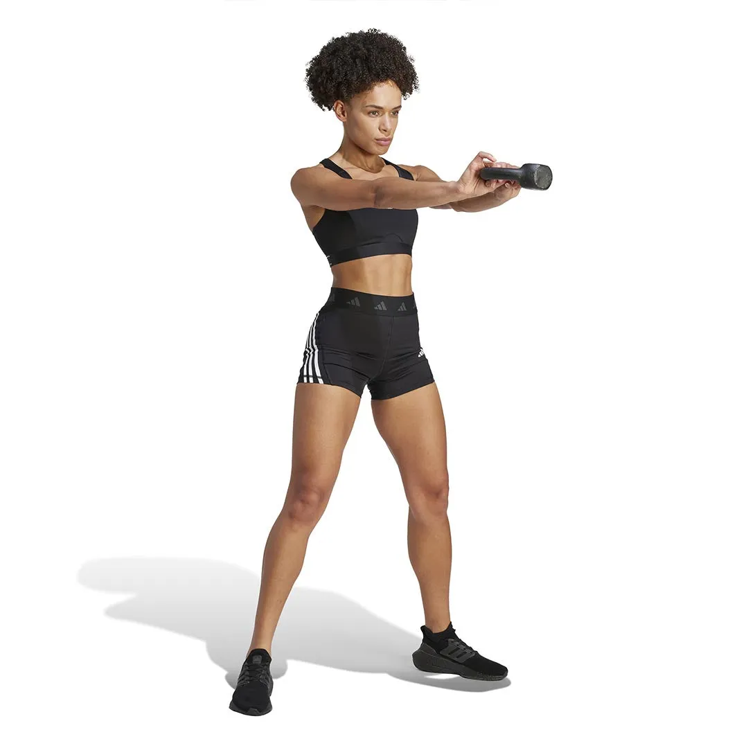 adidas - Damen Techfit Hyperglam 3-Zoll-Shorts (HY5894)