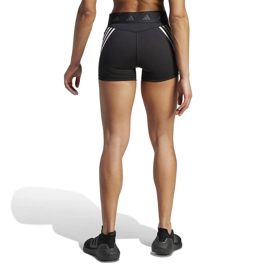 adidas - Damen Techfit Hyperglam 3-Zoll-Shorts (HY5894)