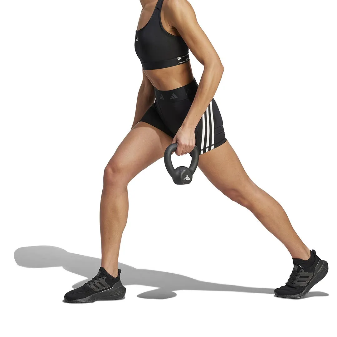 adidas - Damen Techfit Hyperglam 3-Zoll-Shorts (HY5894)