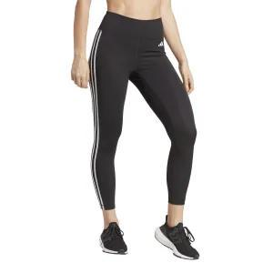 ADIDAS DAMEN TRAIN ESSENTIALS 3-STRIPEN HOCHTAILLIERTE 7/8 BLACK LEGGINGS