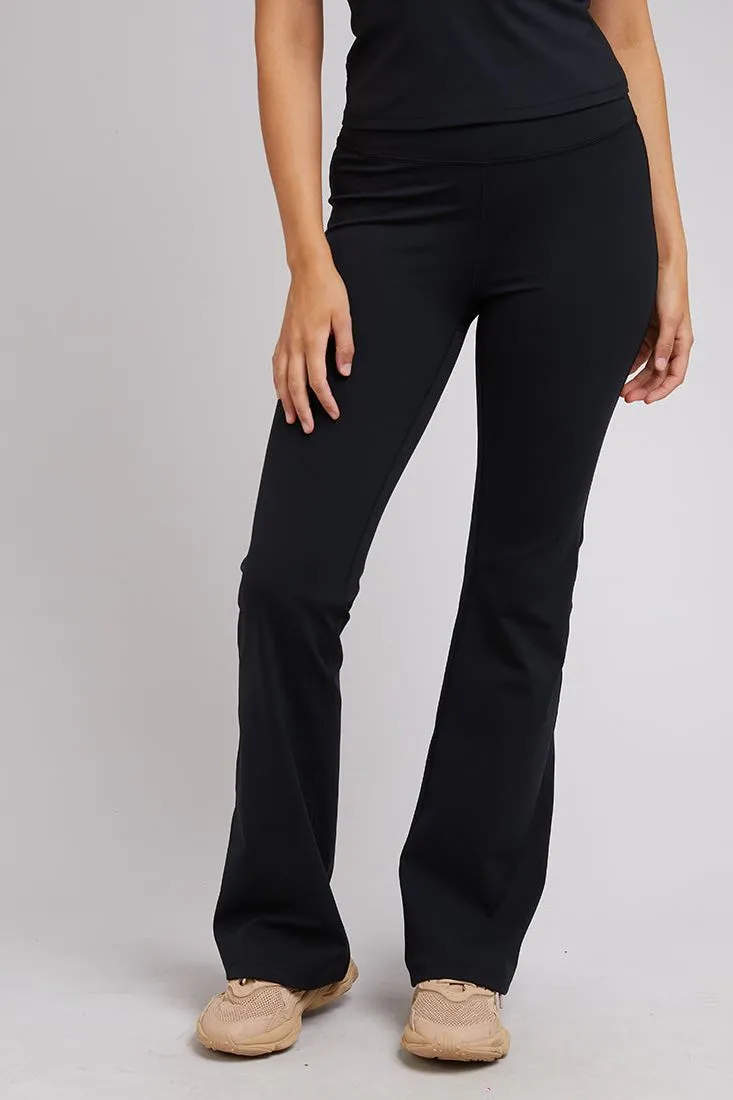 All About Eve Kleidung Aktive Flare Leggings | Schwarz