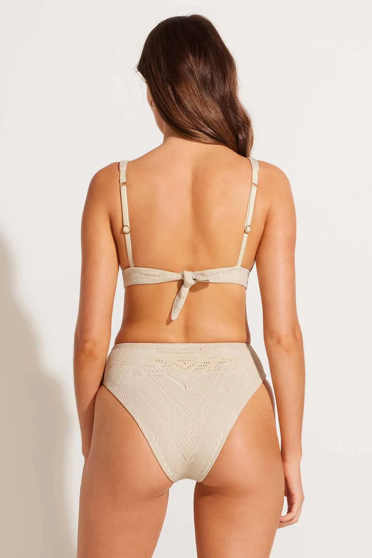Barcelona Bikini-Höschen mit hoher Taille