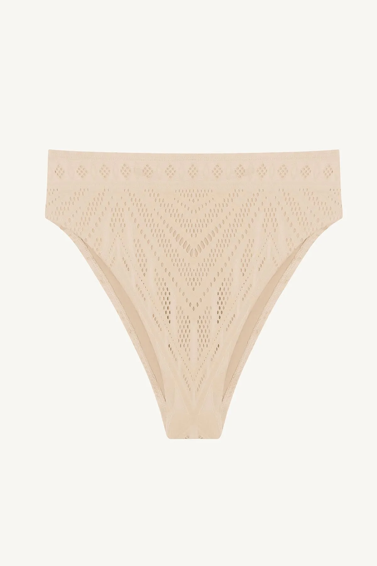 Barcelona Bikini-Höschen mit hoher Taille