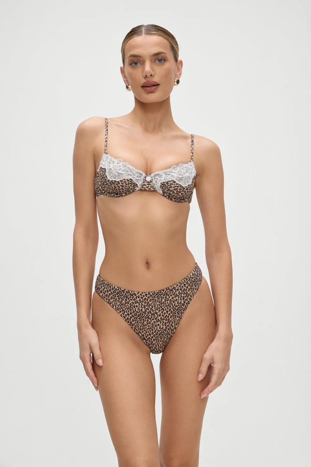 Beck Bikini-Höschen mit hoher Taille