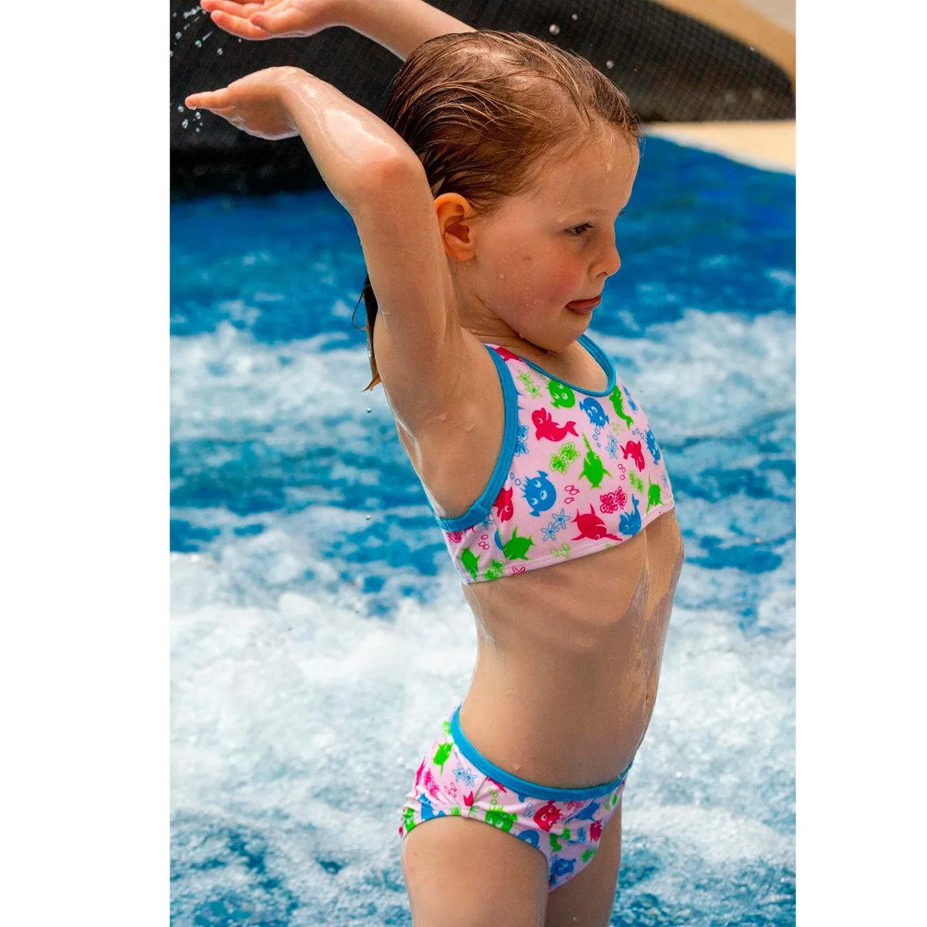 BECO Rose/Mehrfarbiger BECO-SEALIFE® Bikini