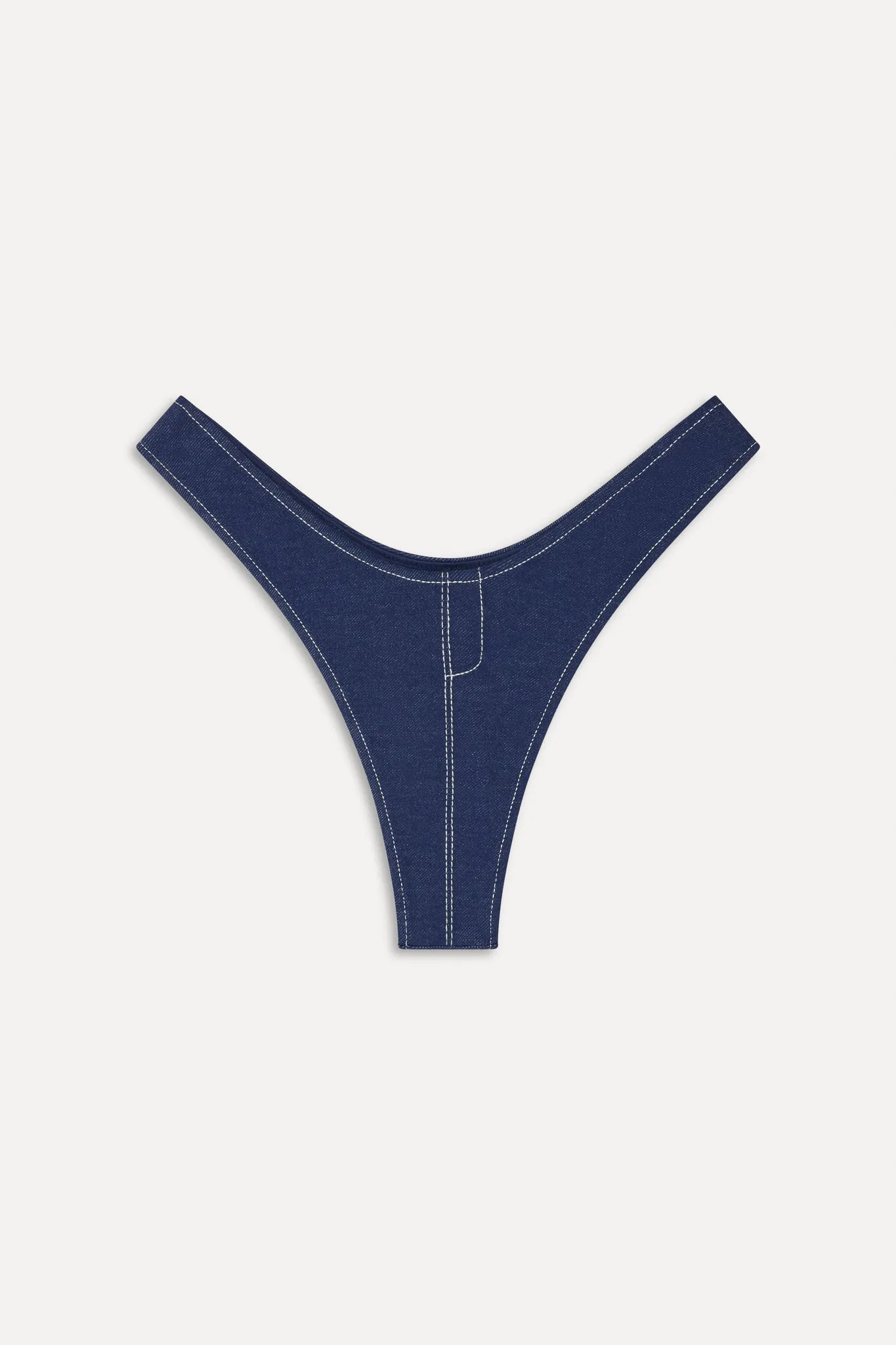 Bella Hadid x Frankies Full Moon Denim Bikini-Höschen