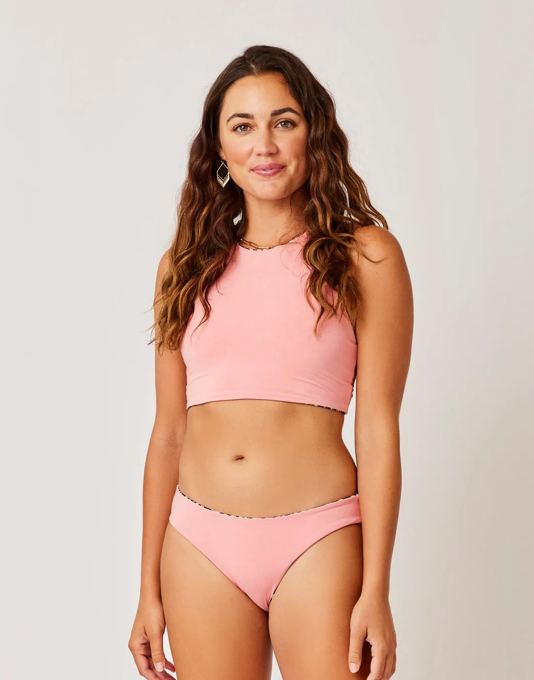Carve Designs Sanitas Umkehrbare Unterhose-Alta/Grapefruit