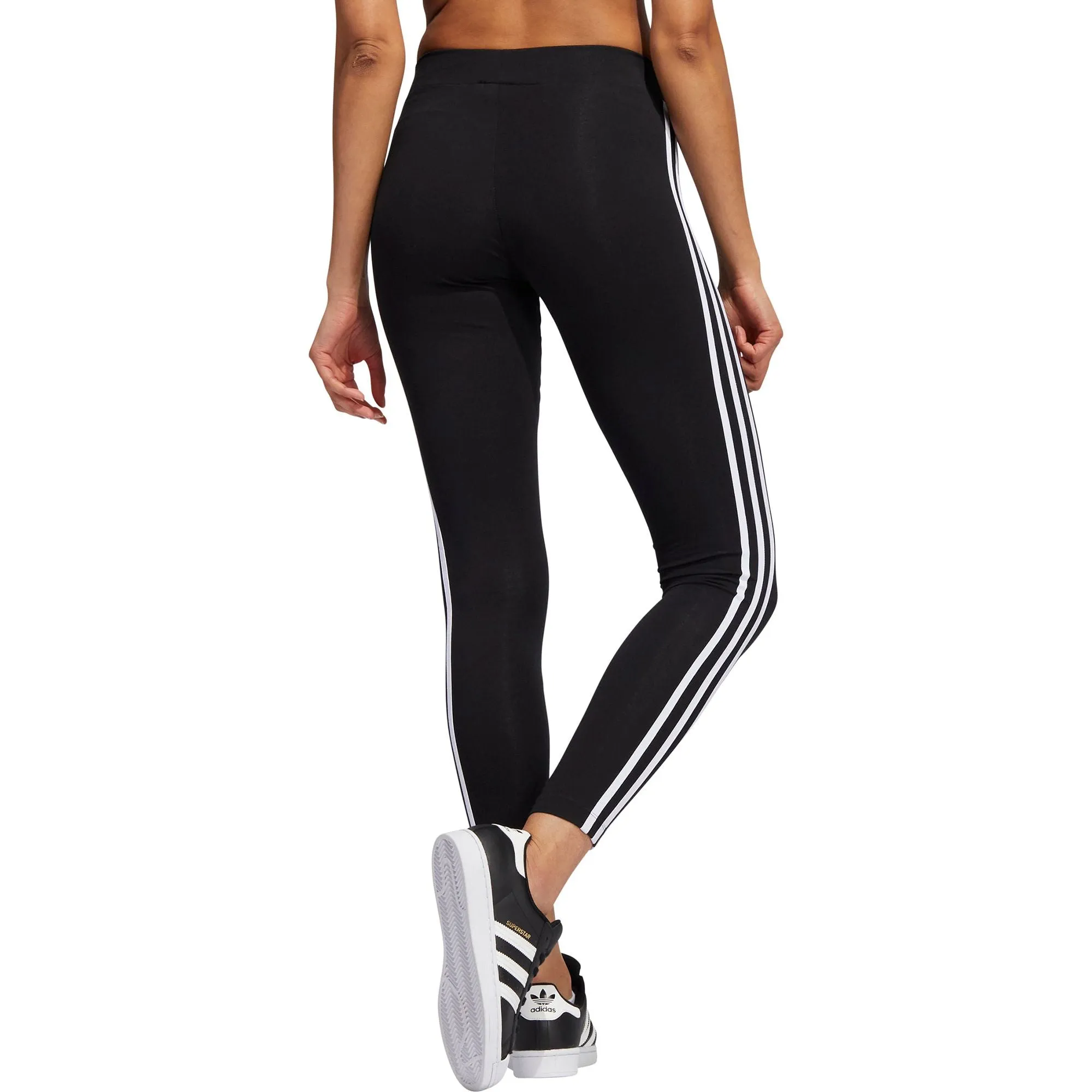 Bekleidung Adidas Damen adidas Adicolour Classic 3 Streifen Damen Lange Trainingshose - Schwarz