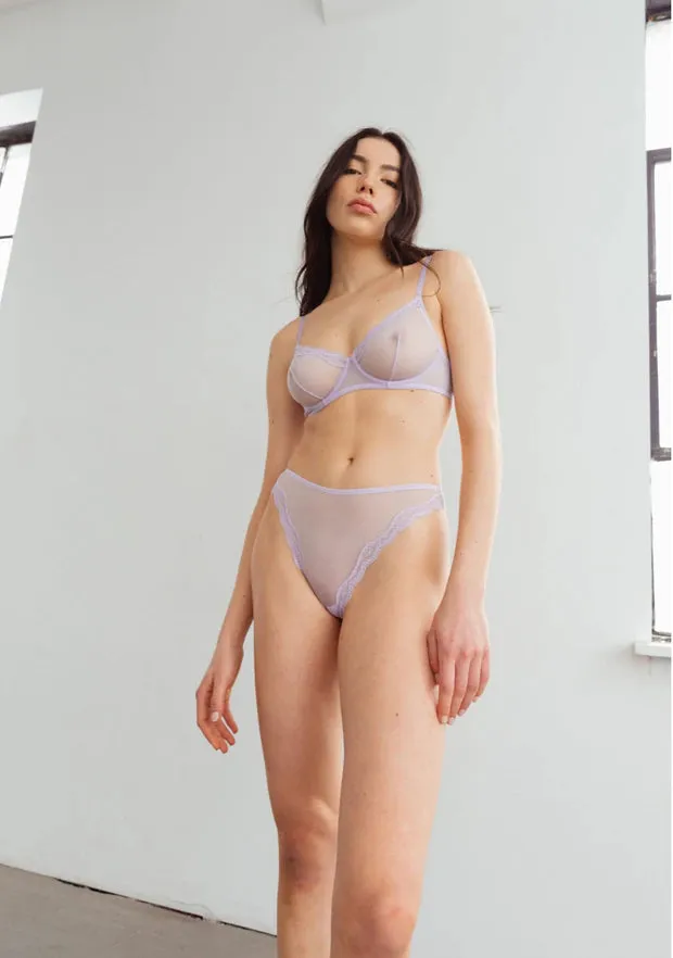 Kleidung Blush Dessous Frau Lotus High-Leg Bikini