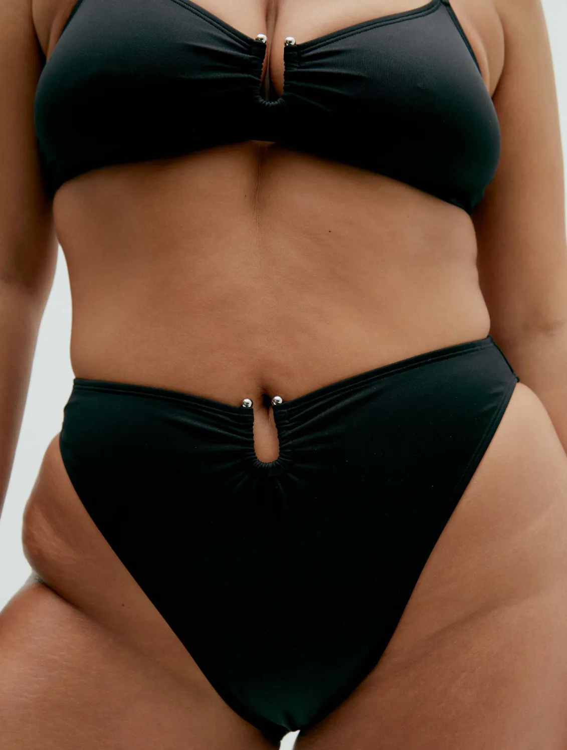 Kleidung Blush Dessous Damen Solstice High-Leg Bikini-Höschen