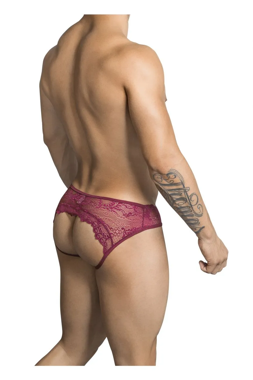 Bekleidung_Candyman_Herrenunterwäsche CandyMan 99312 Jockstrap Farbe Burgunder