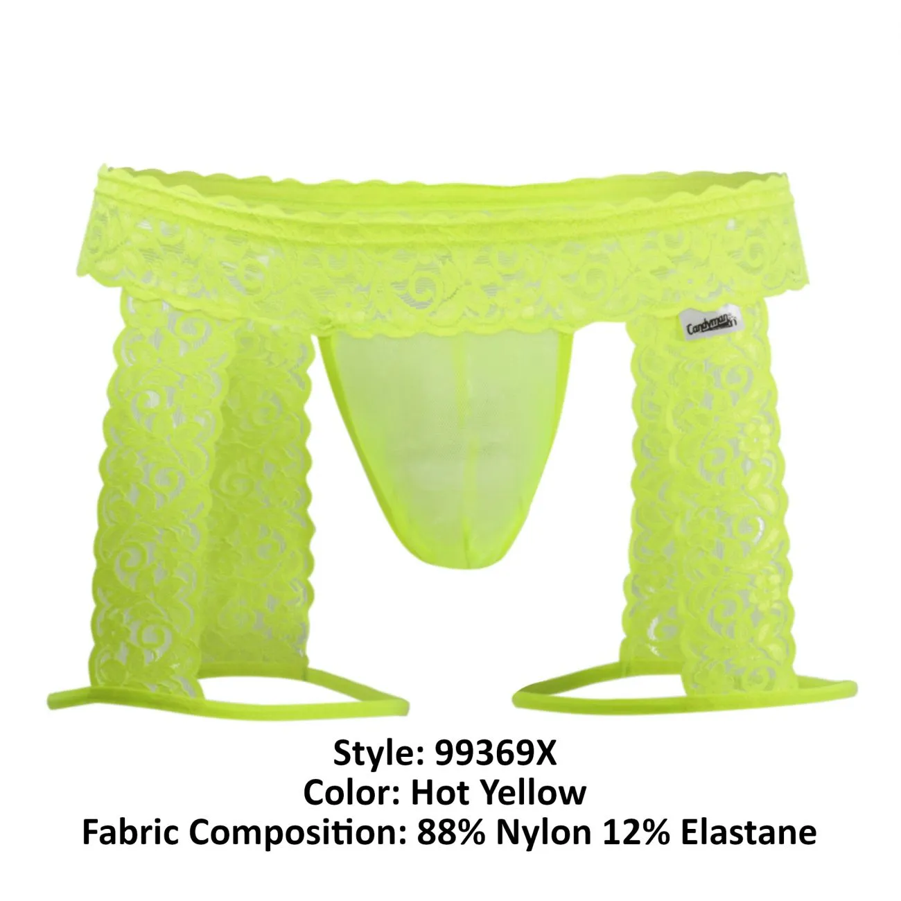 Bekleidung_Candyman_Herrenunterwäsche CandyMan 99369X Tangas Farbe Knallgelb