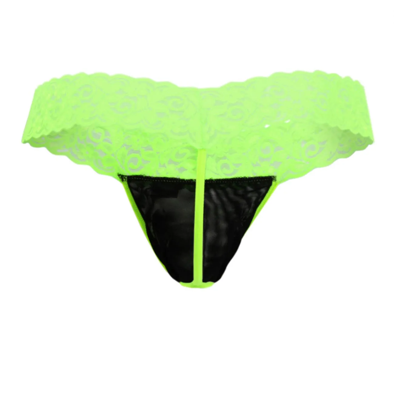 Bekleidung_Candyman_Herrenunterwäsche CandyMan 99370X Tangas Farbe Knallgrün