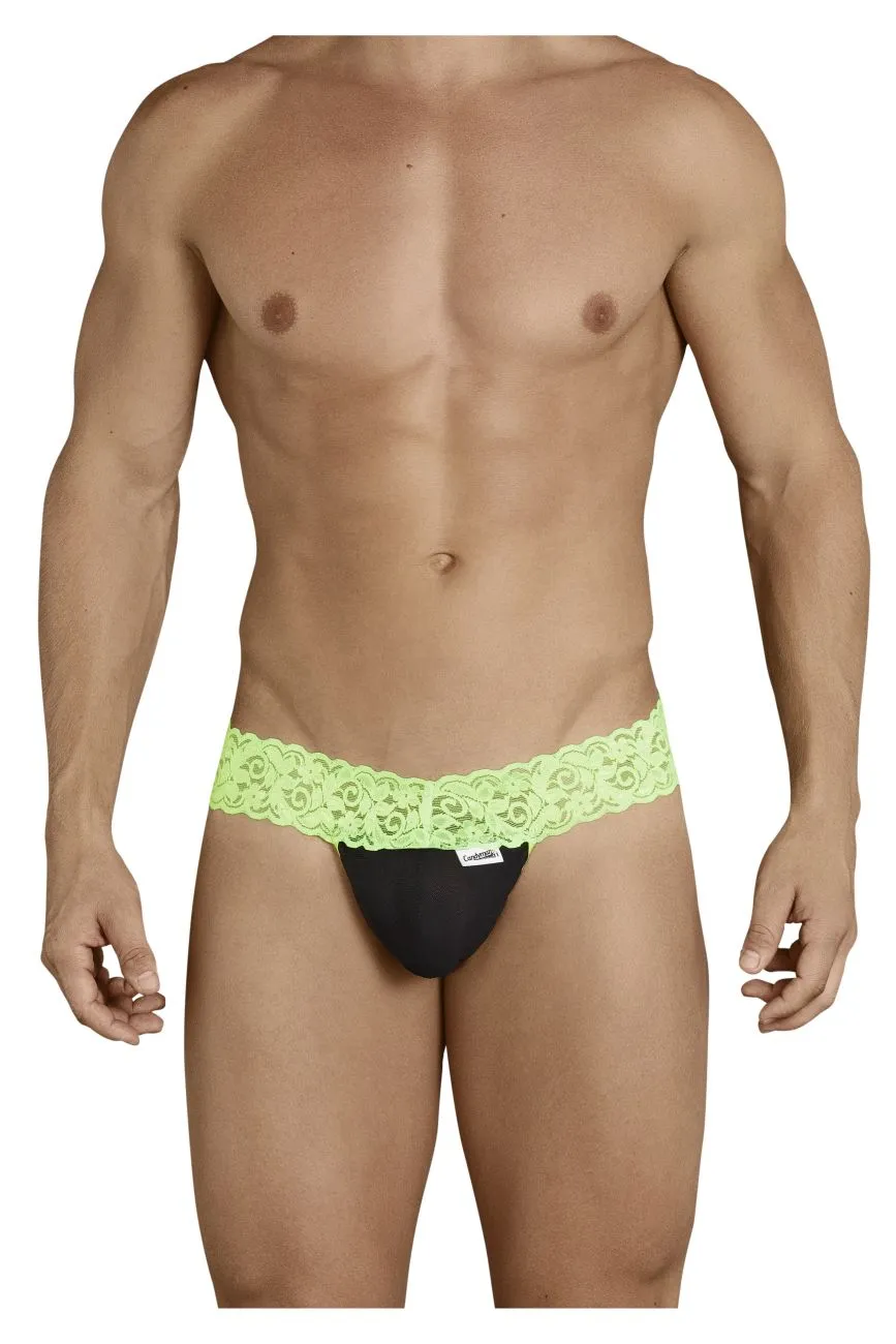 Bekleidung_Candyman_Herrenunterwäsche CandyMan 99370X Tangas Farbe Knallgrün