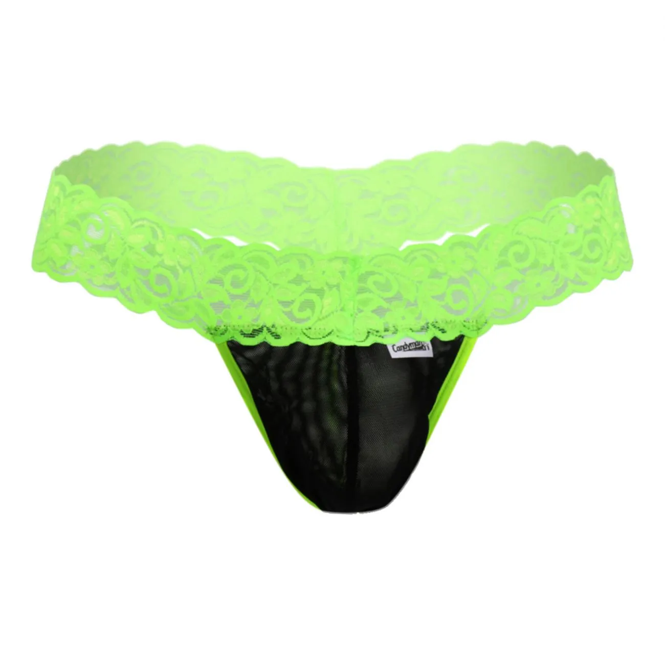 Bekleidung_Candyman_Herrenunterwäsche CandyMan 99370X Tangas Farbe Knallgrün