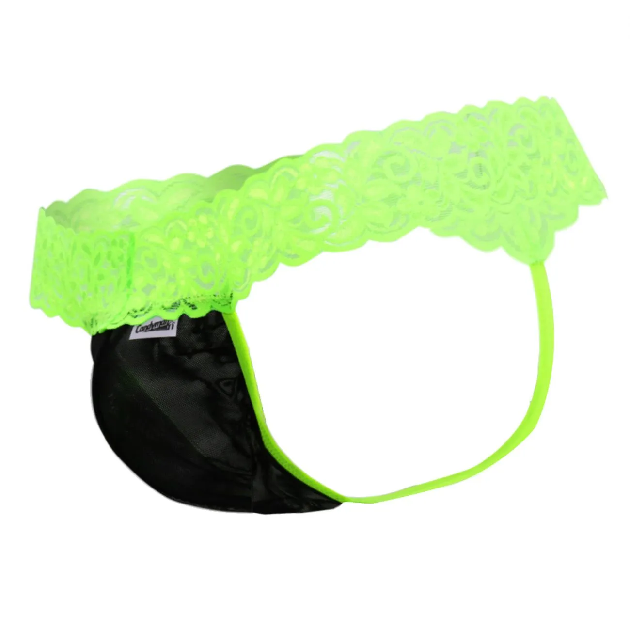 Bekleidung_Candyman_Herrenunterwäsche CandyMan 99370X Tangas Farbe Knallgrün