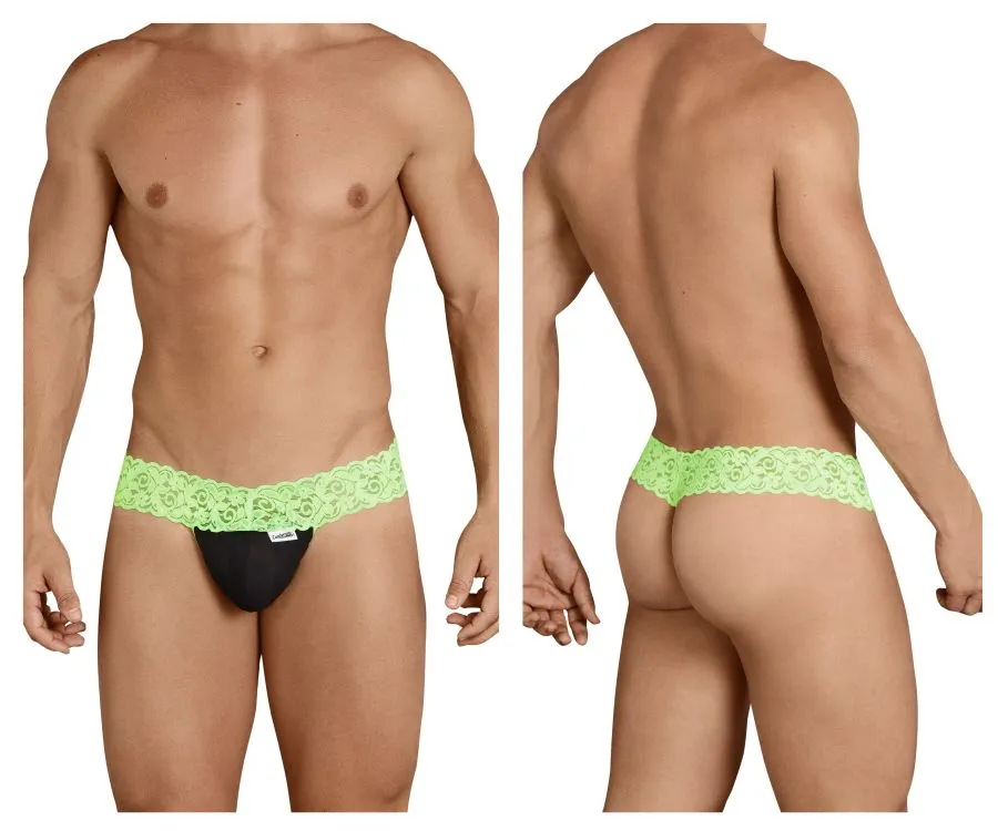 Bekleidung_Candyman_Herrenunterwäsche CandyMan 99370X Tangas Farbe Knallgrün