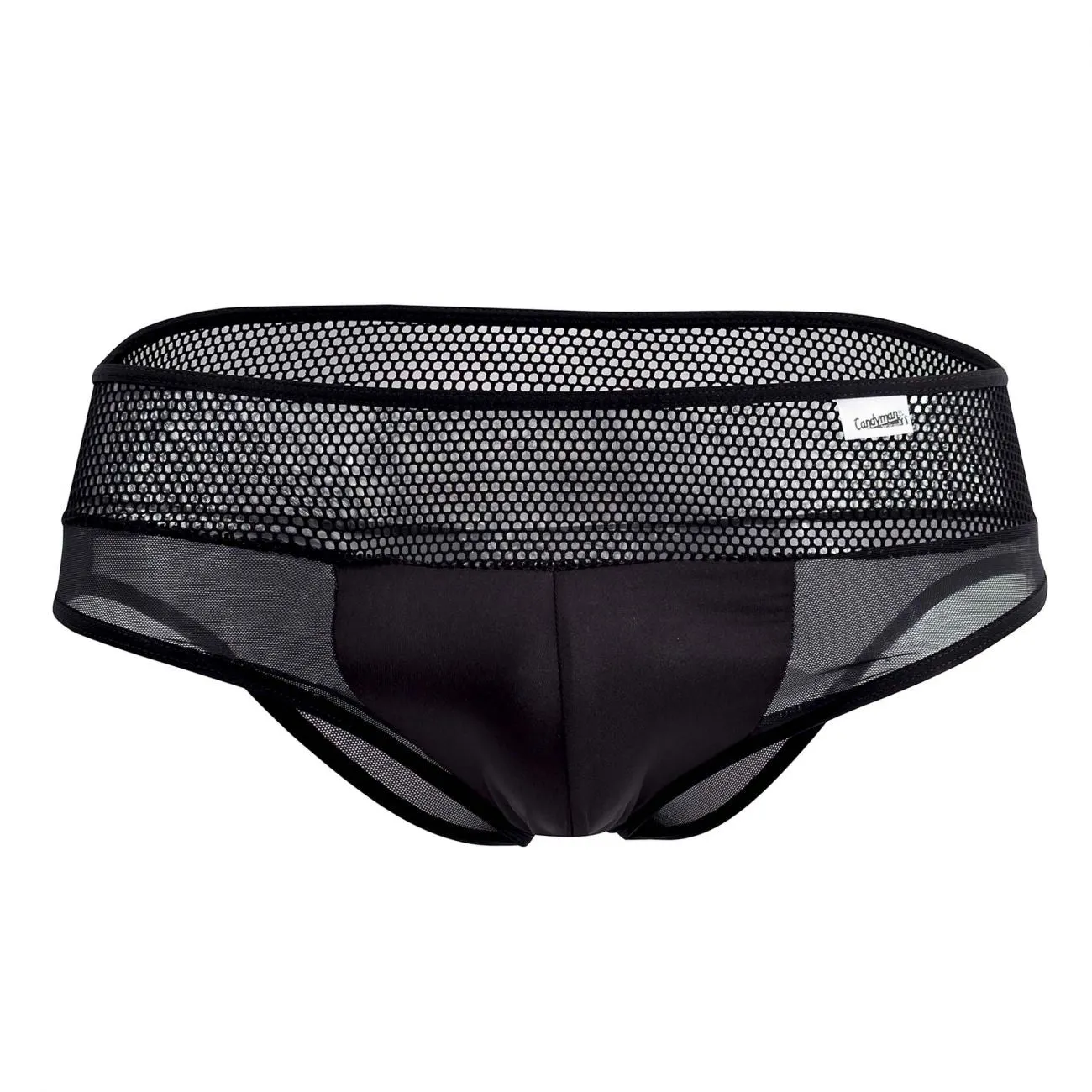 Bekleidung_Candyman_Herrenunterwäsche CandyMan 99495 Mesh Slips Farbe Schwarz