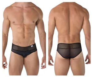 Bekleidung_Candyman_Herrenunterwäsche CandyMan 99495 Mesh Slips Farbe Schwarz