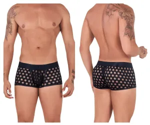 Bekleidung_Candyman_Herrenunterwäsche CandyMan 99511X Pünktchen-Mesh-Slip Farbe Schwarz