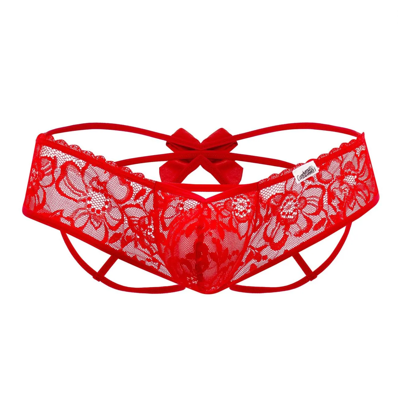 Bekleidung_Candyman_Herrenunterwäsche CandyMan 99535 Bogen-Jockstrap Farbe Rot