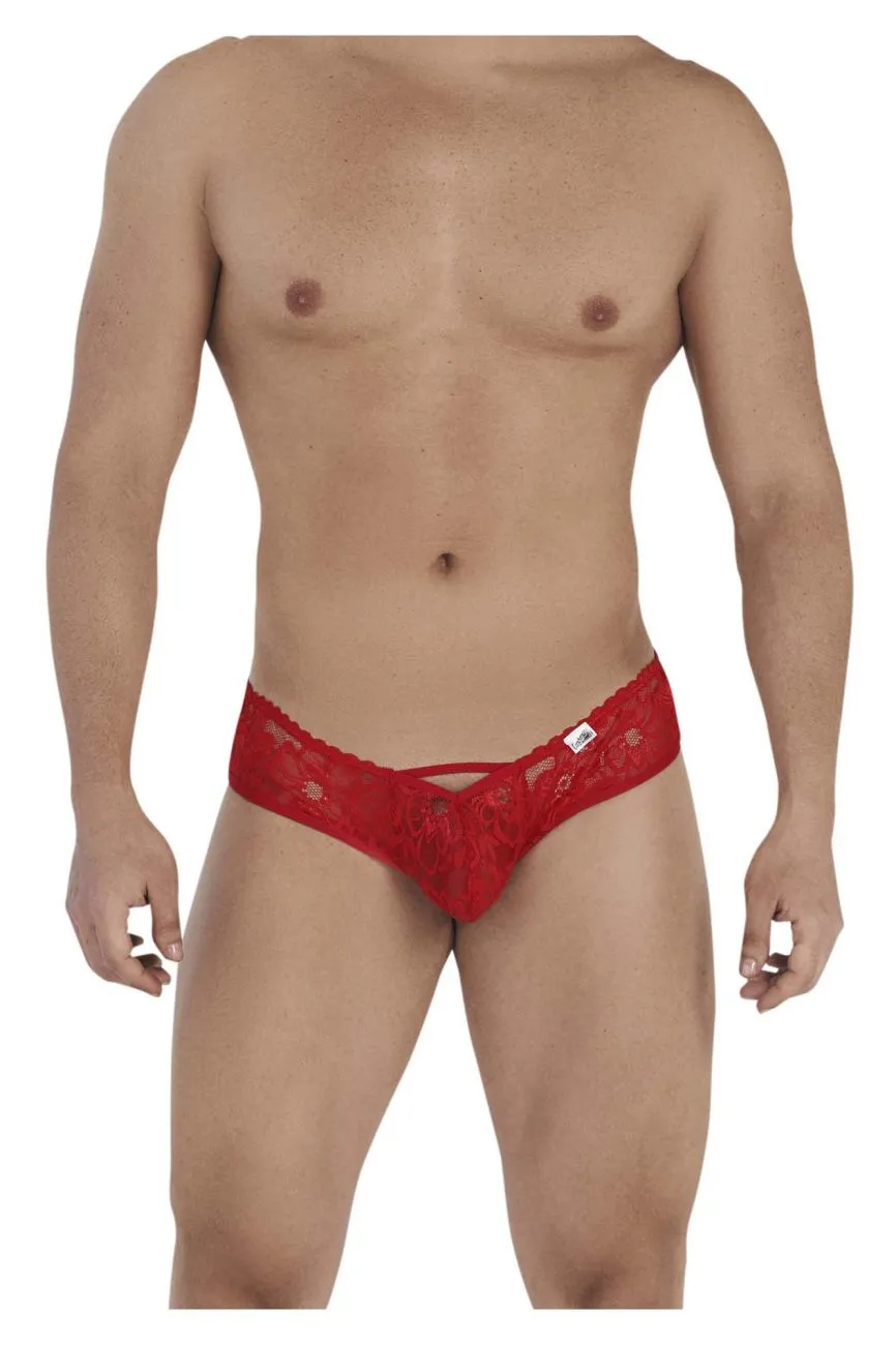 Bekleidung_Candyman_Herrenunterwäsche CandyMan 99535 Bogen-Jockstrap Farbe Rot