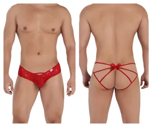 Bekleidung_Candyman_Herrenunterwäsche CandyMan 99535 Bogen-Jockstrap Farbe Rot