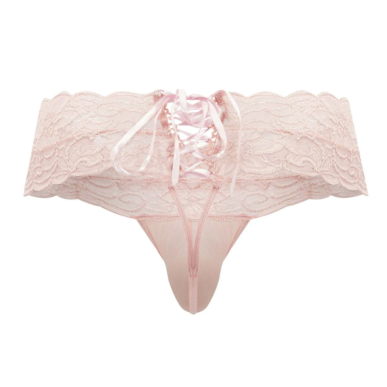 Bekleidung_Candyman_Herrenunterwäsche CandyMan 99595 Spitzen-Tangas Farbe Rosa