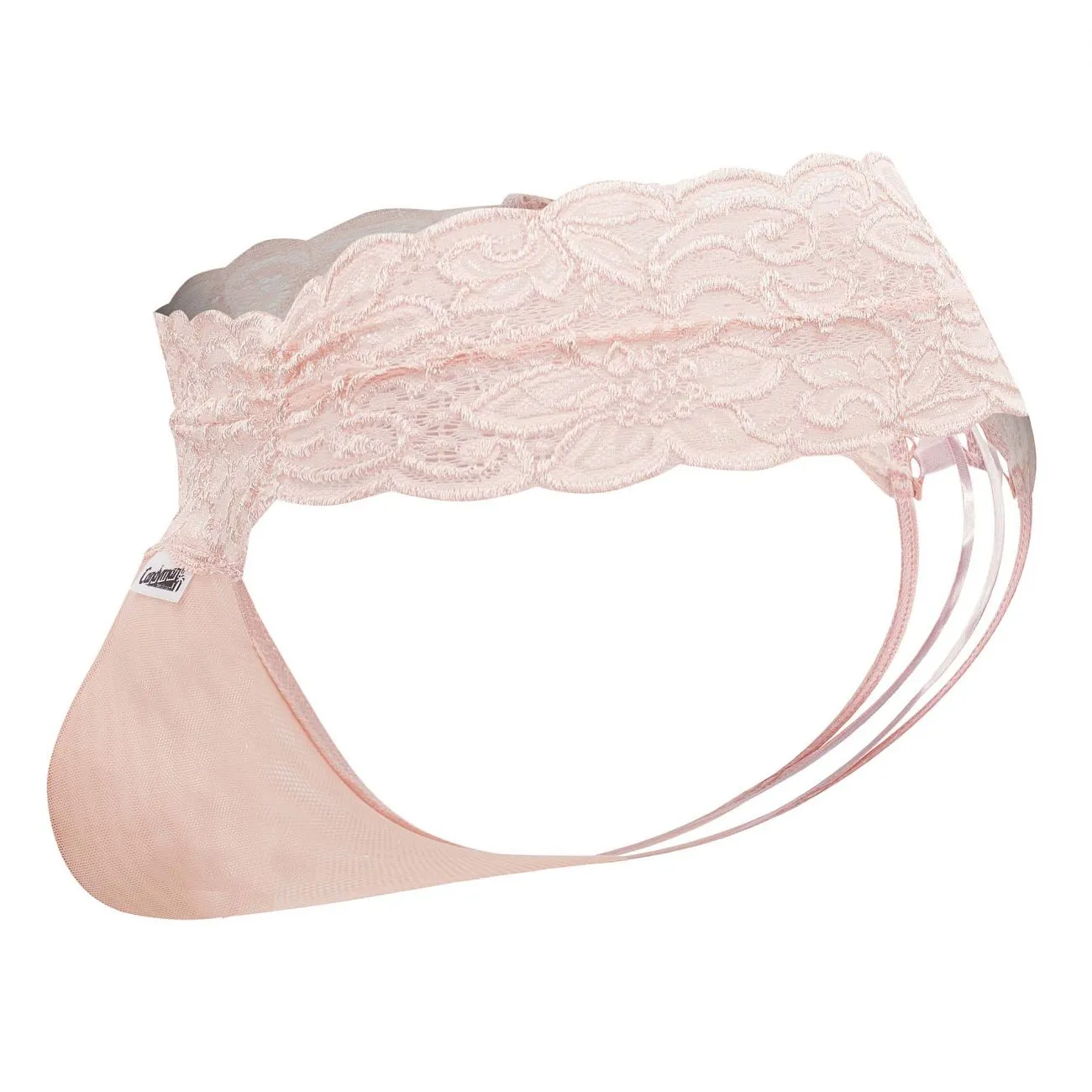 Bekleidung_Candyman_Herrenunterwäsche CandyMan 99595 Spitzen-Tangas Farbe Rosa