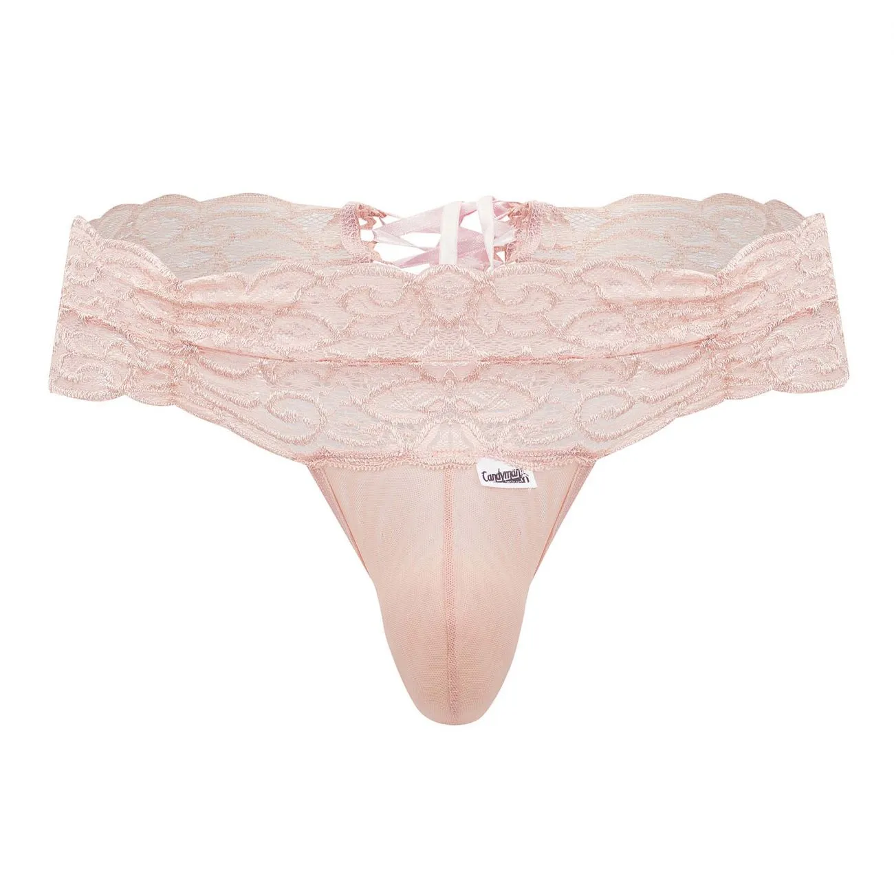 Bekleidung_Candyman_Herrenunterwäsche CandyMan 99595 Spitzen-Tangas Farbe Rosa
