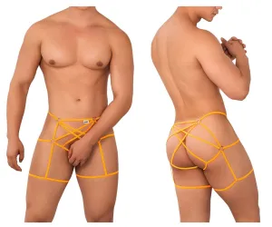 Bekleidung_Candyman_Herrenunterwäsche CandyMan 99646 Cage Jockstrap Farbe Knallorange
