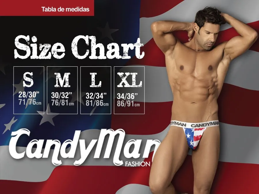 Bekleidung_Candyman_Herrenunterwäsche CandyMan 99647 Spitzen-Tangas Farbe Schwarz