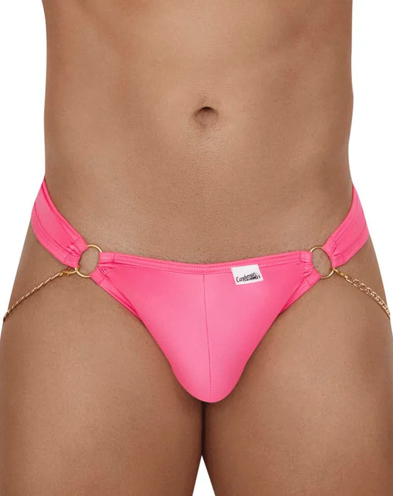 Bekleidung_Candyman_Herrenunterwäsche Candyman 99669 Ketten-Tanga Pink