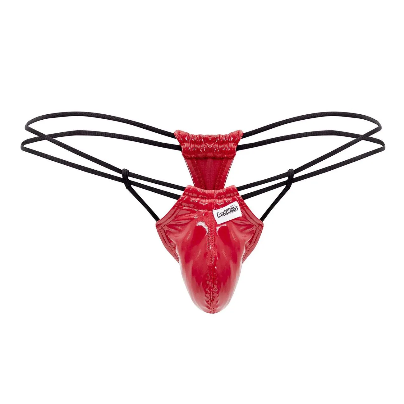 Bekleidung_Candyman_Herrenunterwäsche CandyMan 99711 Dom Tangas Farbe Rot
