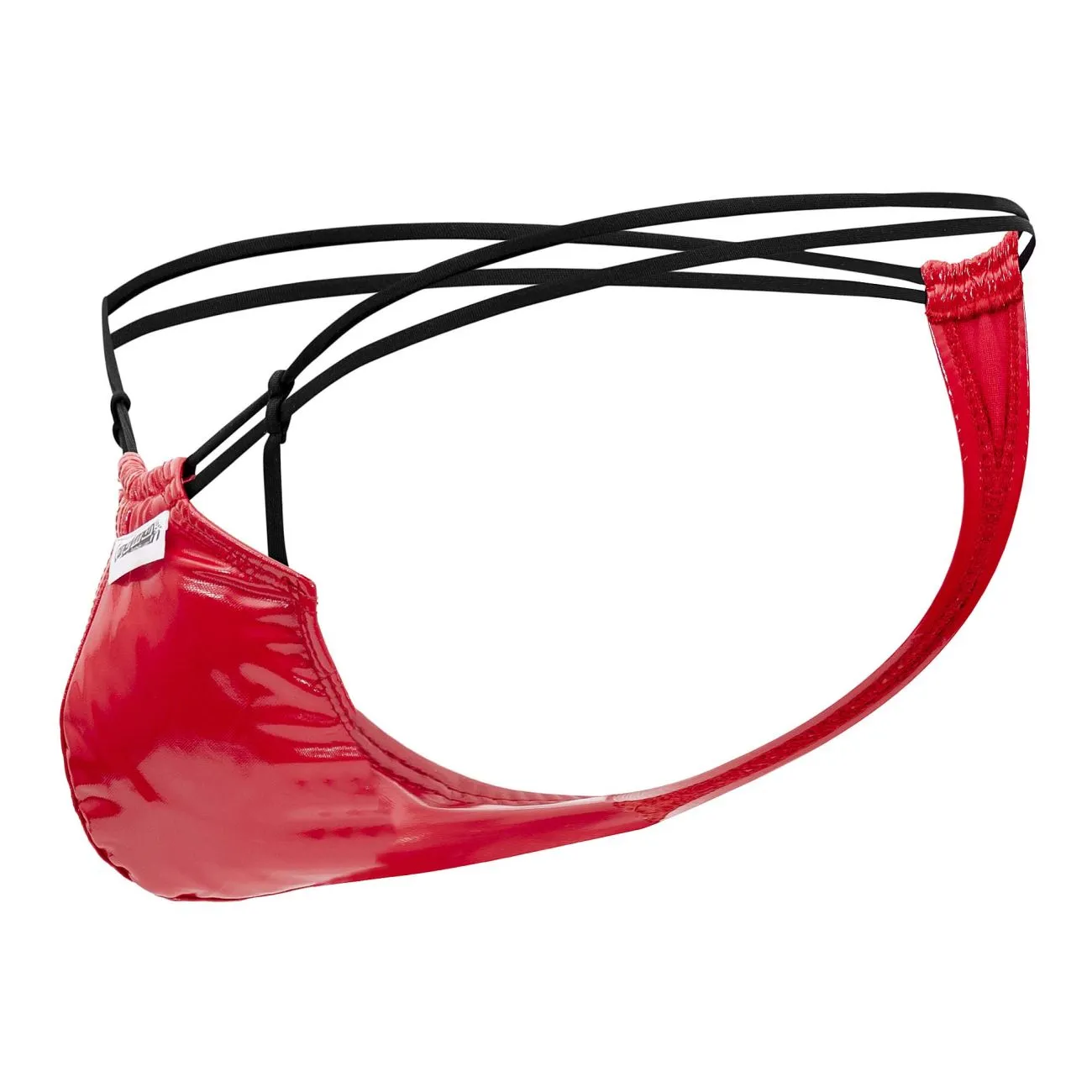 Bekleidung_Candyman_Herrenunterwäsche CandyMan 99711 Dom Tangas Farbe Rot