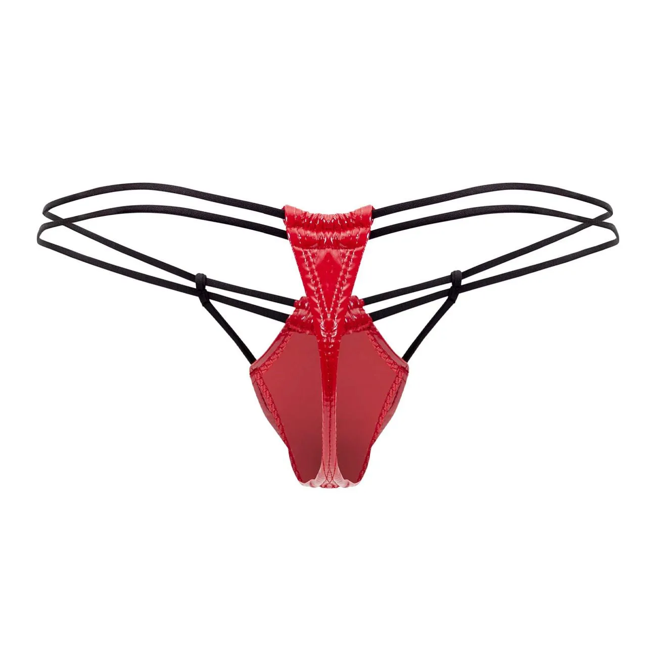 Bekleidung_Candyman_Herrenunterwäsche CandyMan 99711 Dom Tangas Farbe Rot