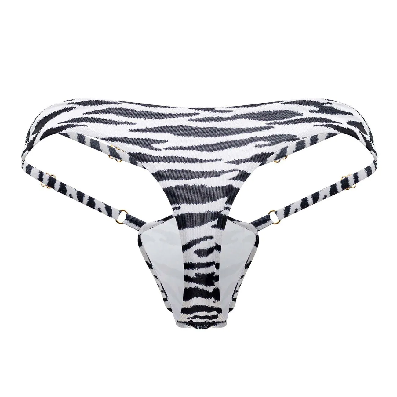 Bekleidung_Candyman_Herrenunterwäsche CandyMan 99712 Safari-Tangas Farbe Zebra-Print