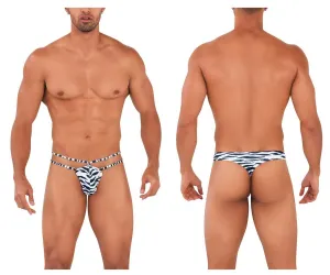 Bekleidung_Candyman_Herrenunterwäsche CandyMan 99712 Safari-Tangas Farbe Zebra-Print