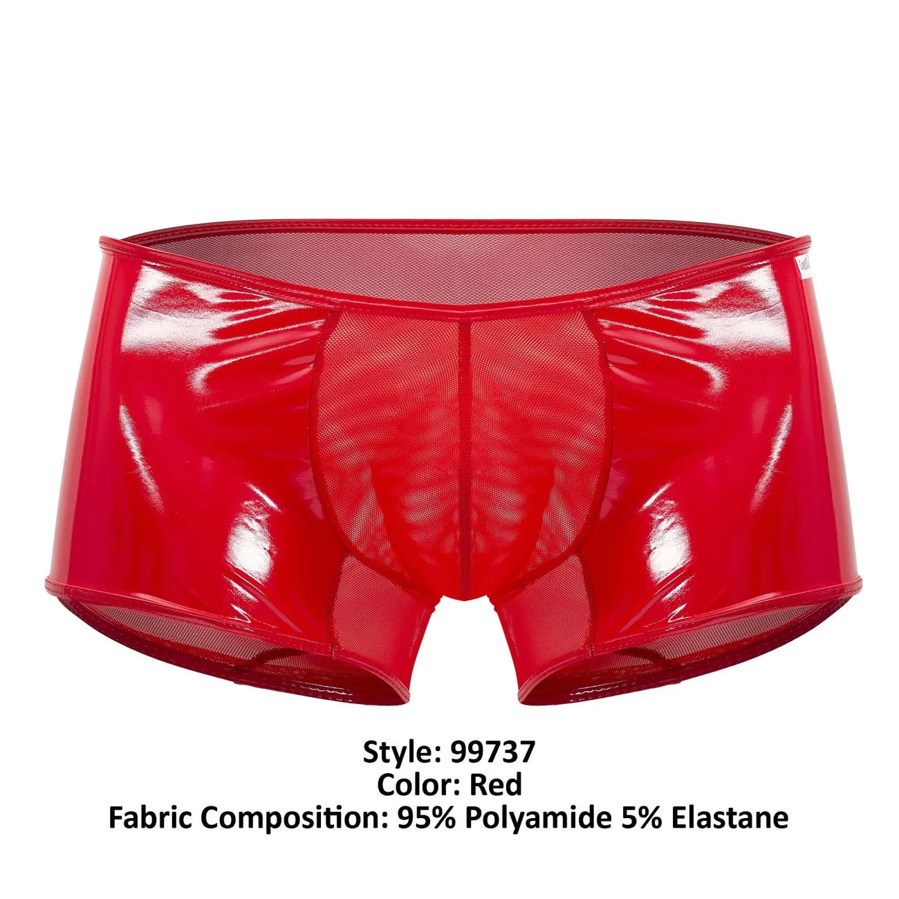 Bekleidung_Candyman_Herrenunterwäsche CandyMan 99737 Mesh Slips Farbe Rot